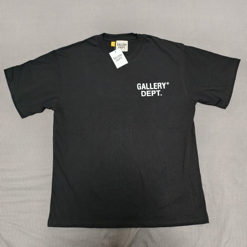 🔥HOT🔥 NWT Unisex Gallery Dept Black Shirt
